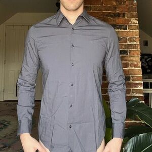 CK Gray Dress Shirt